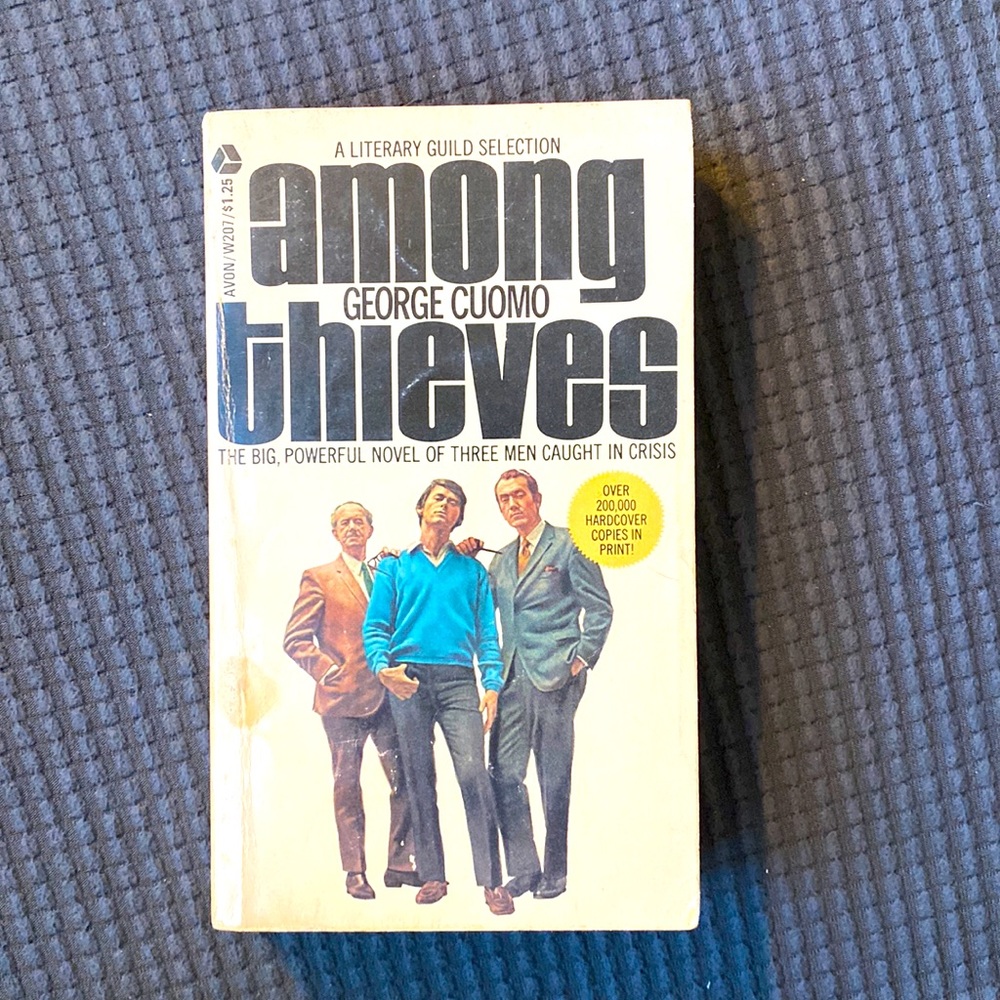 among thieves by George Cuomo 1968 paperback in good condition